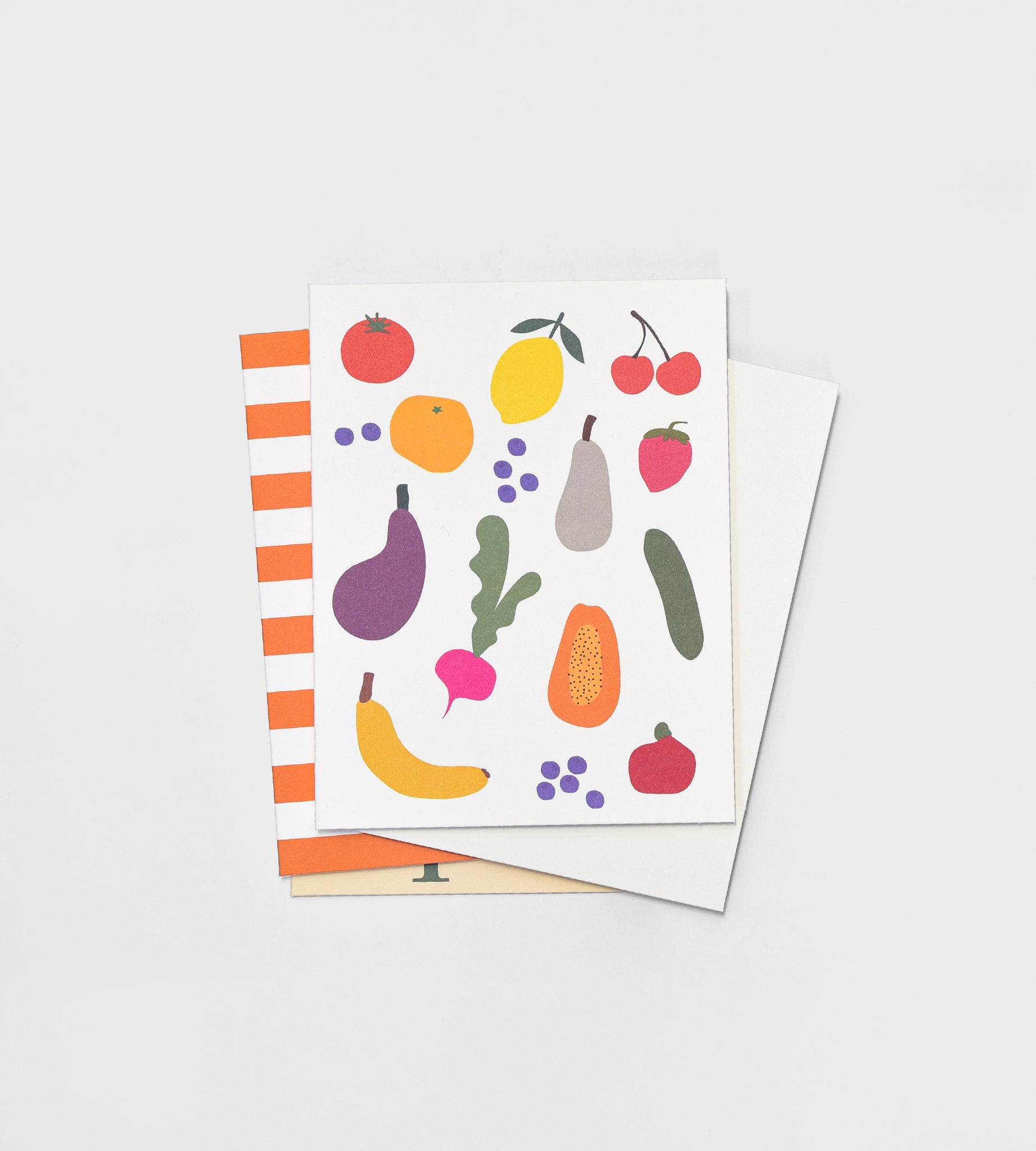Lettuce Greeting Card | Colourful Fruit