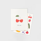 Lettuce Greeting Card | I Love You Cherries