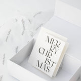 Lettuce Greeting Card | Modern Merry Christmas