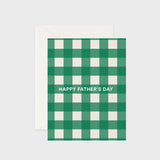 Greeting card featuring a Father's Day picnic illustration