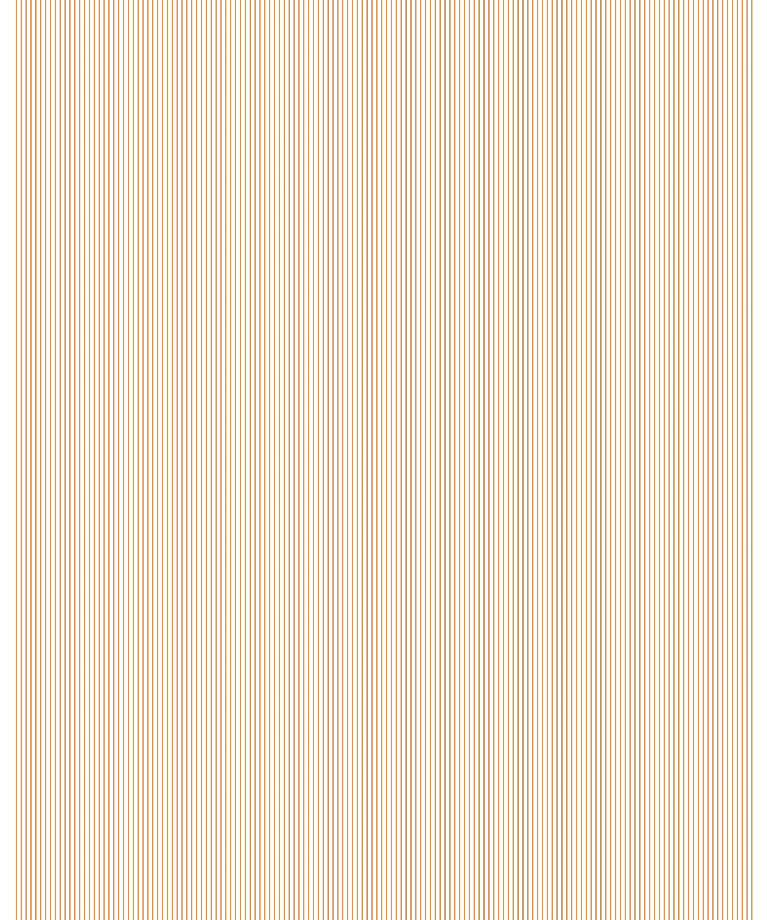 Lettuce Linen Tea Towel | Orange Fine Stripe