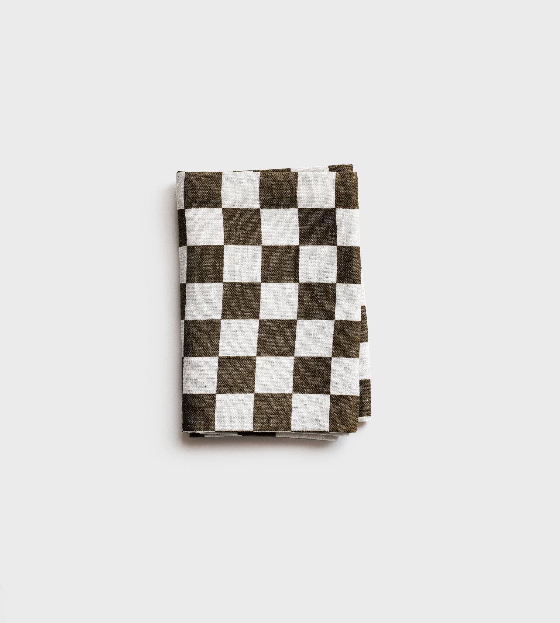 Lettuce Linen Tea Towel | Micro Checkers
