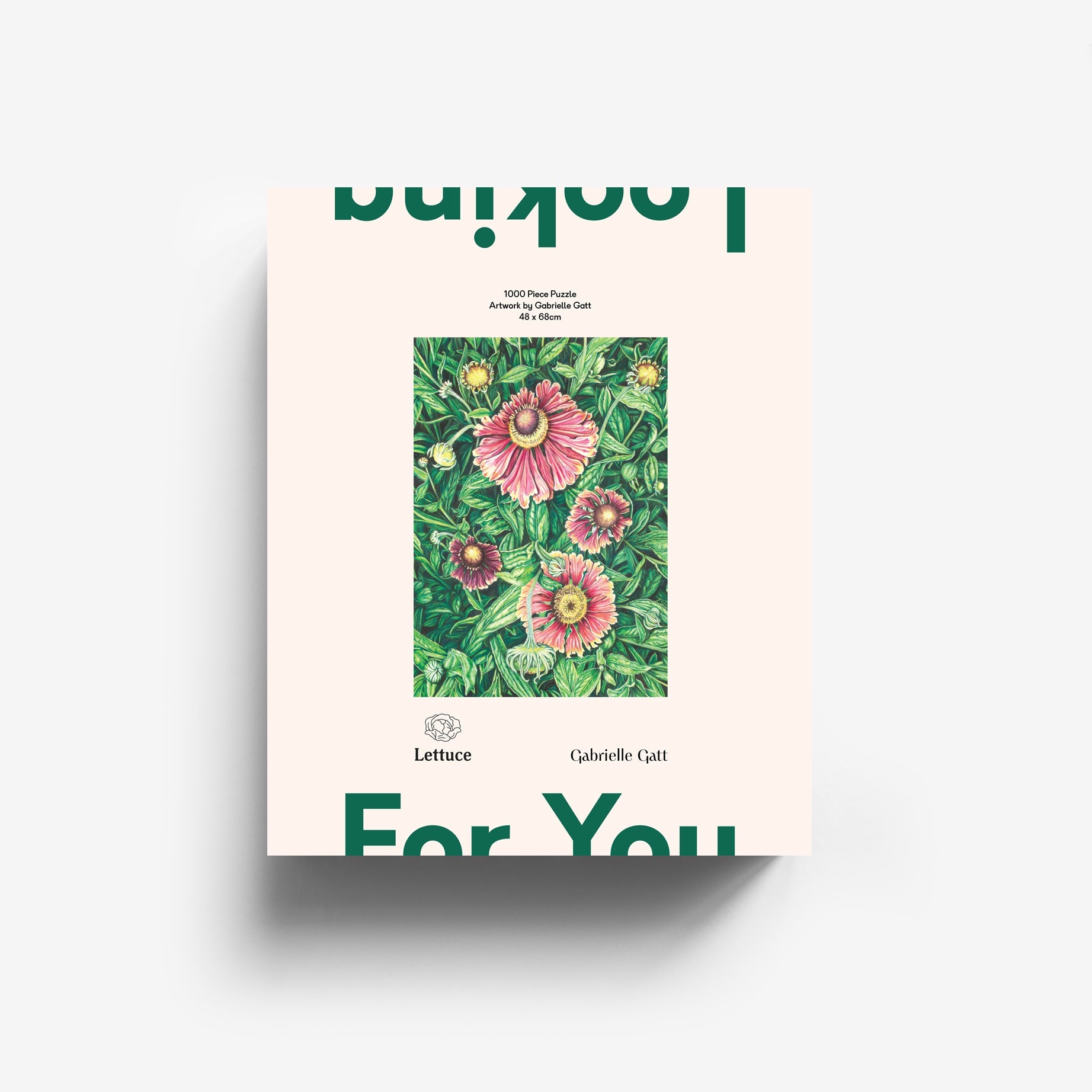Lettuce 1000 Piece Puzzle featuring Looking For You by Gabrielle Gatt.