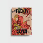 Lettuce 2027 Weekly Diary featuring Tiger Lilies botanical artwork, A5 hardcover week-to-view planner designed in New Zealand