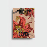 Lettuce 2027 Weekly Diary featuring Tiger Lilies botanical artwork, A5 hardcover week-to-view planner designed in New Zealand